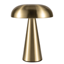 Abajur Cogumelo Com Touch Em Metal