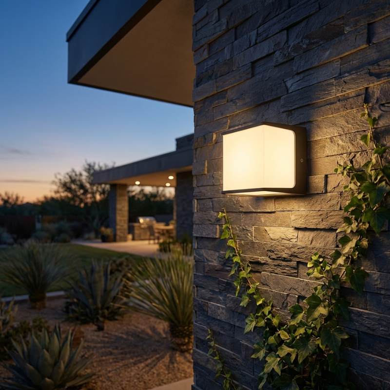 Arandela Externa Impermeável Box TG