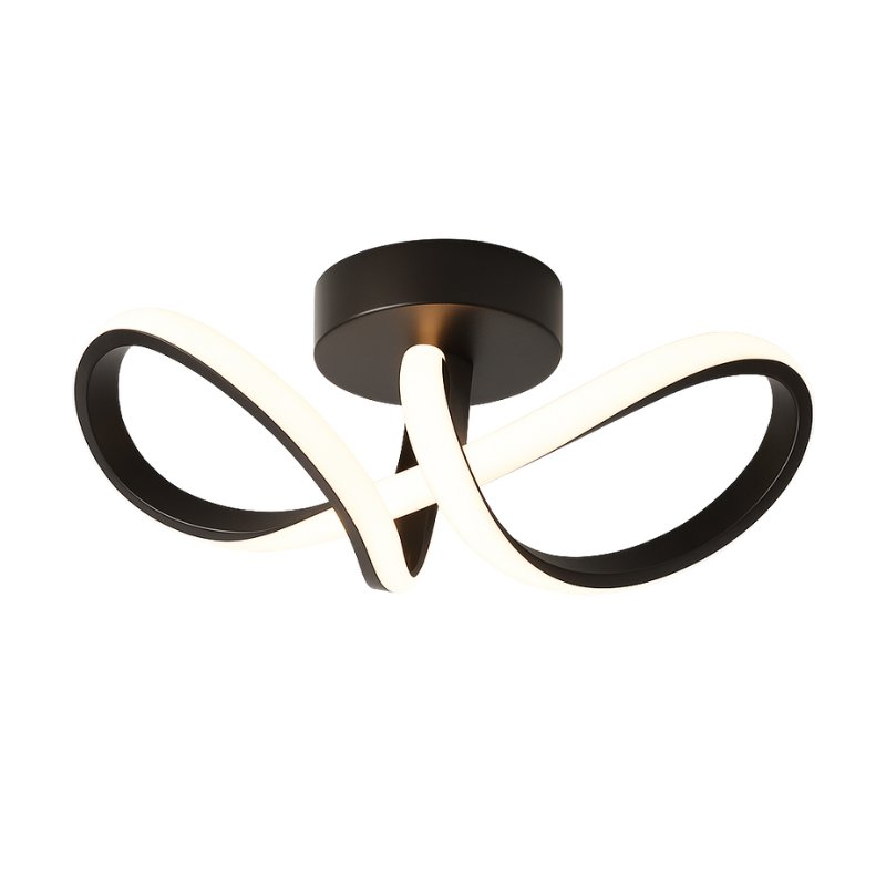 Luminária de Teto Para Sala e Quarto Spiral TG