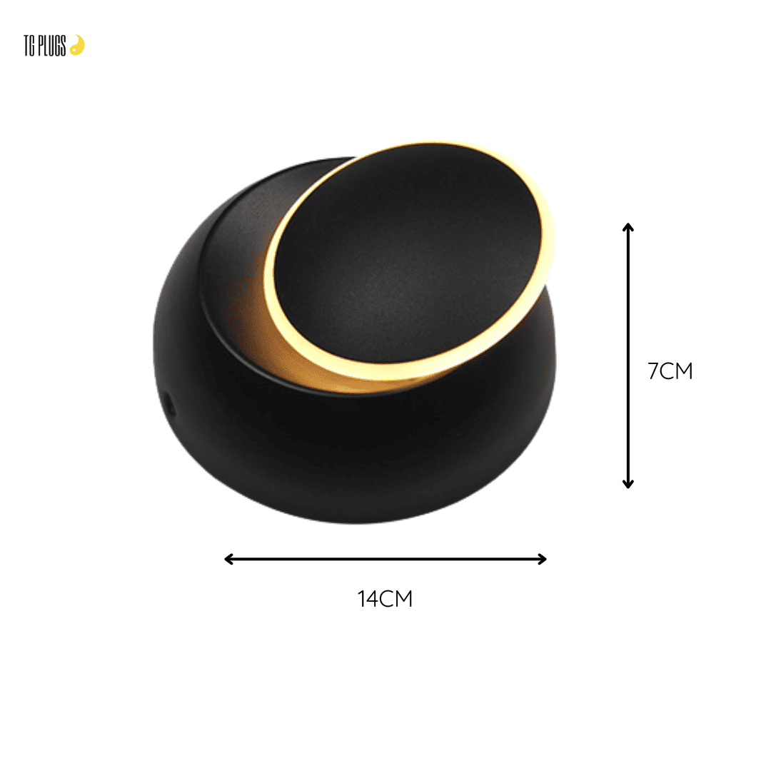 Arandela De Parede Interna Giratória - Lune TG