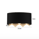 Arandela Externa Impermeável Astra TG Medidas