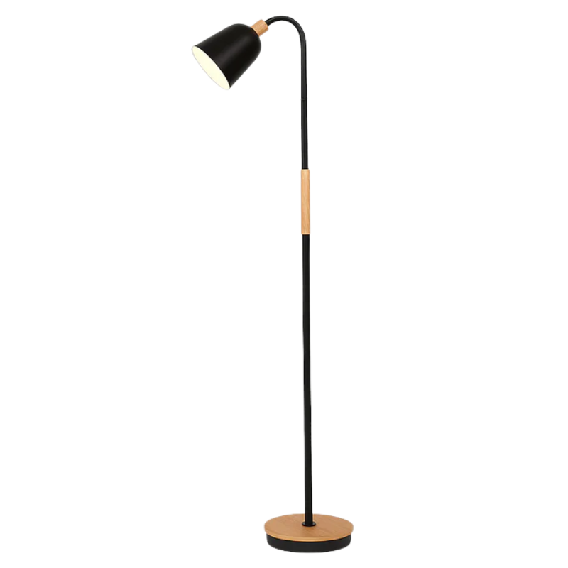 Luminária de Chão Flexível em Metal