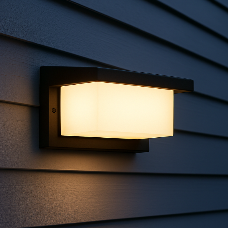 Arandela Externa de Parede Impermeável Reforçada TG na parede