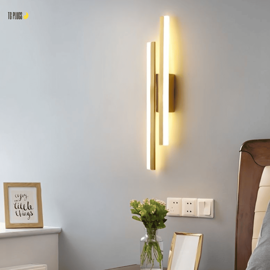 Arandela de Parede Dupla Minimalista Flash TG