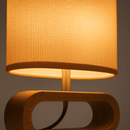 Abajur de Mesa de Madeira Ovale TG