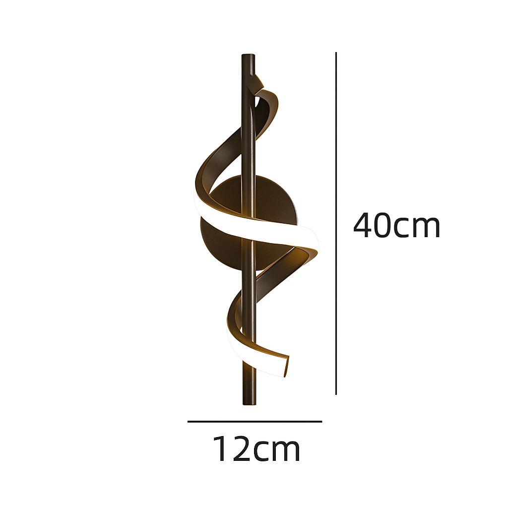 Arandela De Parede Interna Espiral TG