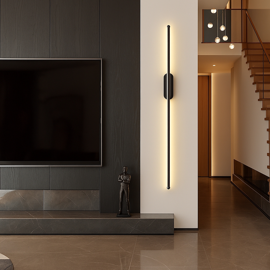 Arandela de Parede de Alumínio Minimalista Premium