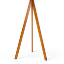 Abajur de Chão com Base Tripé em Madeira Boreal TG