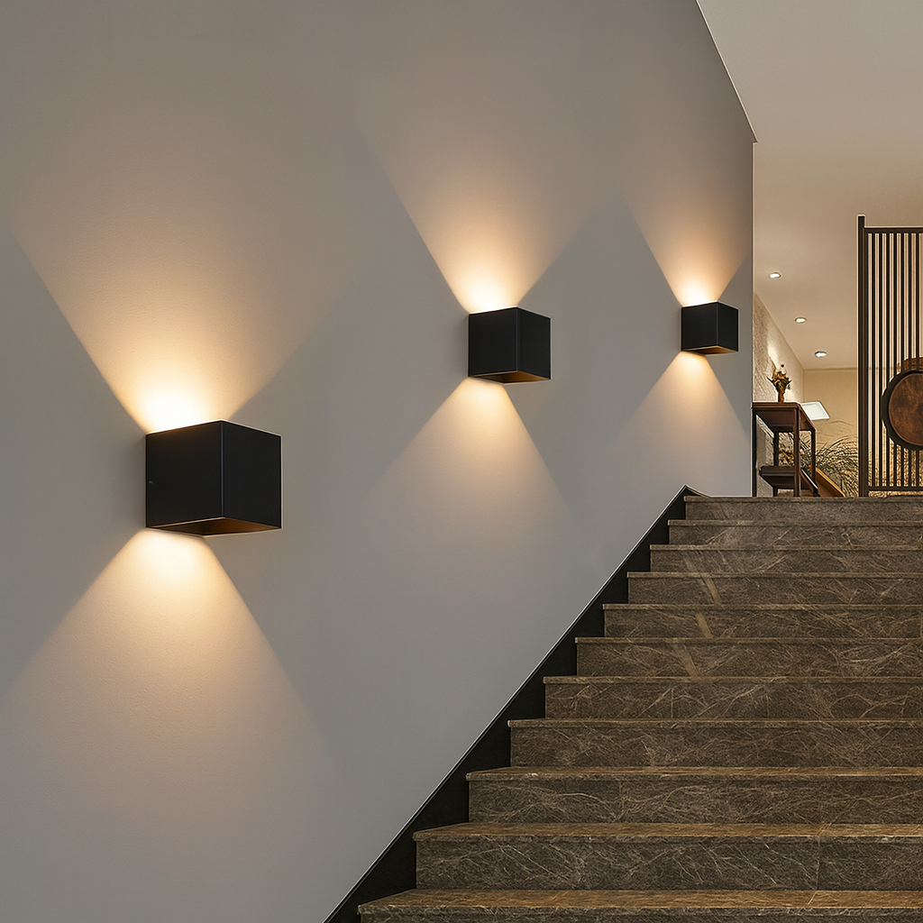 Arandela Externa Aura Foco Duplo TG