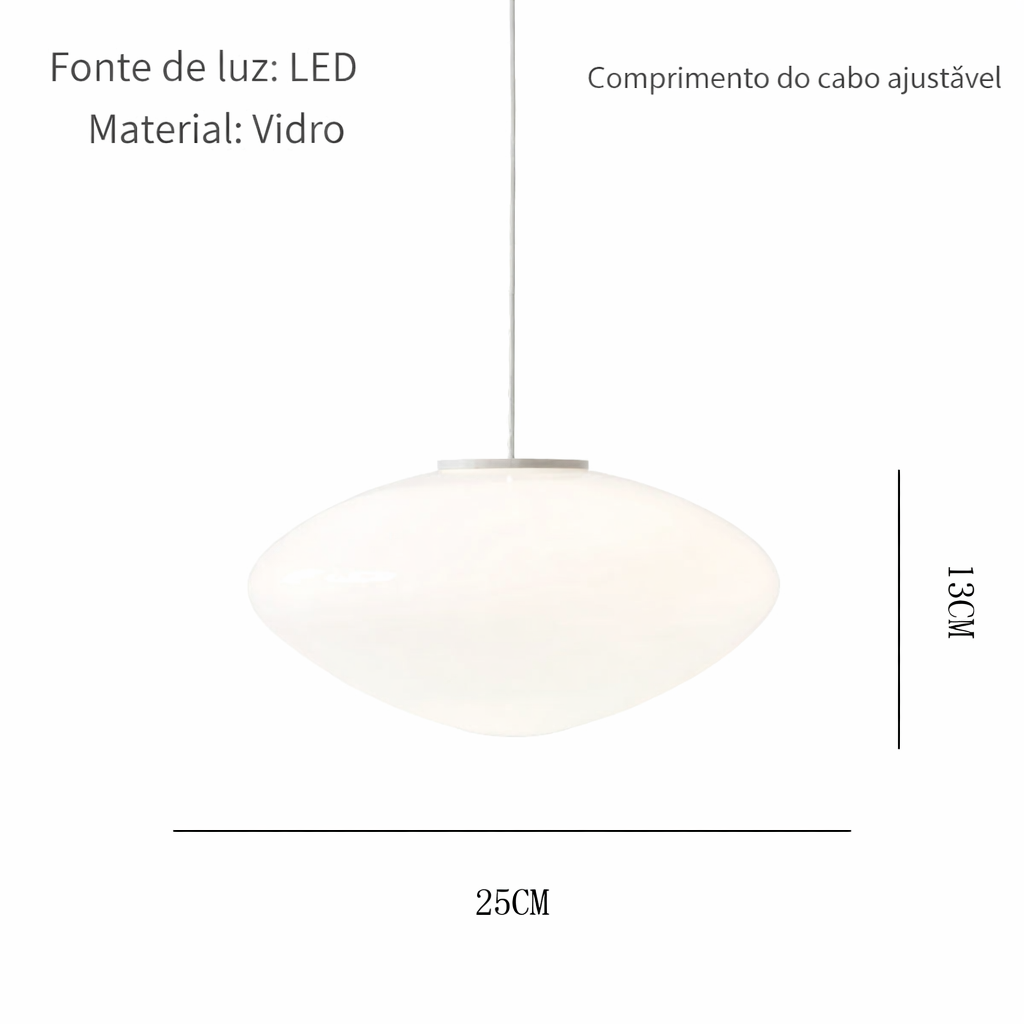 Pendente Orgânico Éter TG