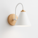 Arandela de Parede Interna em Madeira Premium