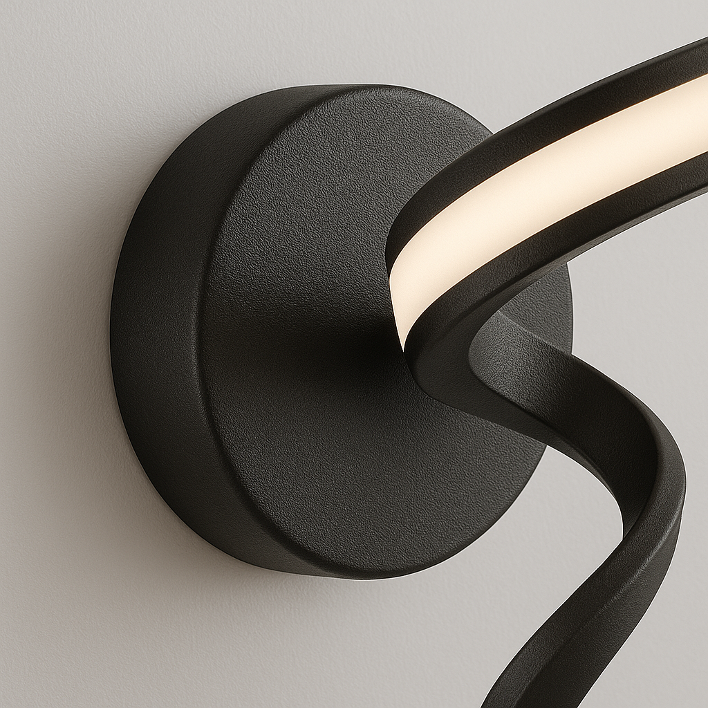 Arandela de Parede Led em Espiral