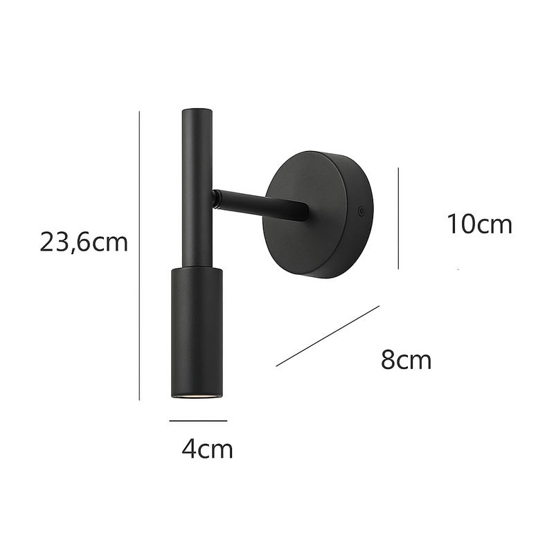 Arandela de Parede Para Quarto Regulável Minimal TG