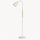 Luminária de Chão Flexível em Metal