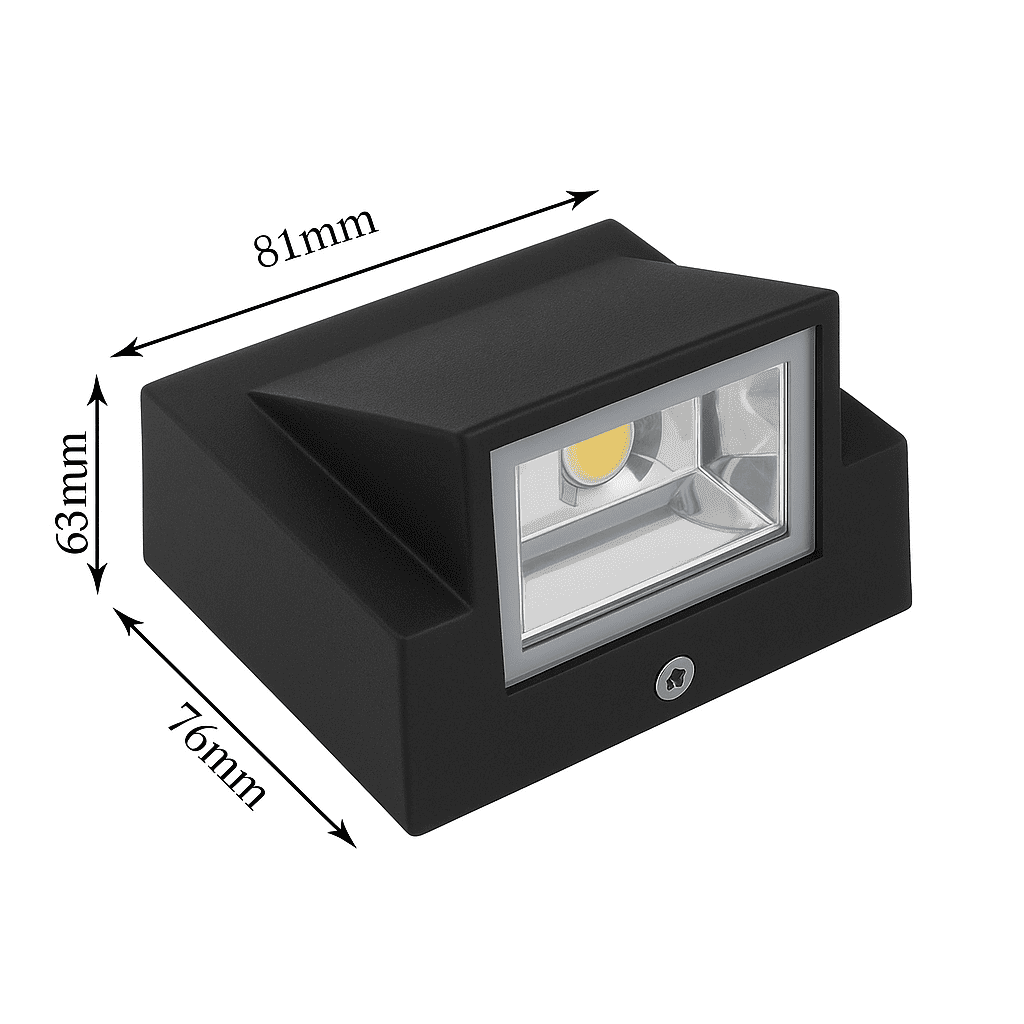 Arandela Externa Impermeável Reforçada Lumini TG