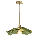 Pendente de Vidro em Formato de Folha Botanique TG