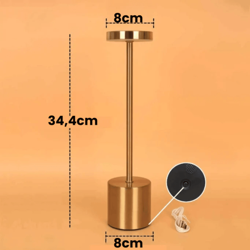 Luminaria de Mesa Led Sem Fio com Proteção Para os Olhos