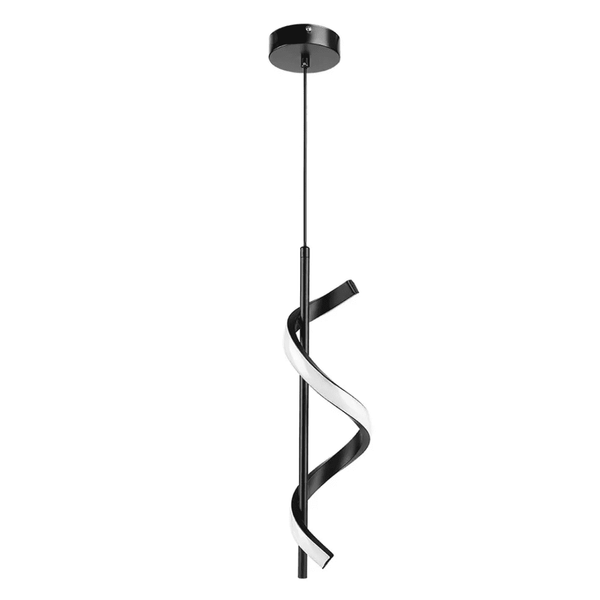 Luminária pendente de LED espiral TG