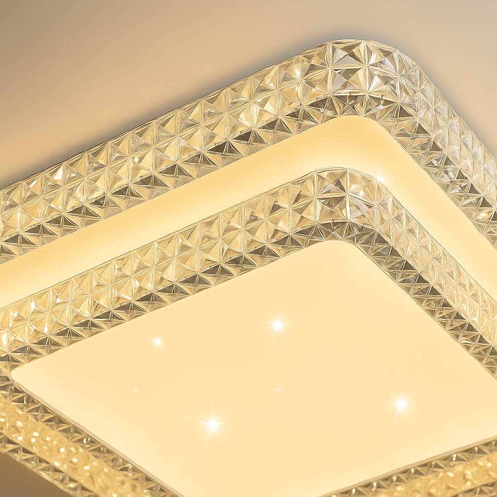 Plafon de Led 2 andares Céu Estrelado para Teto