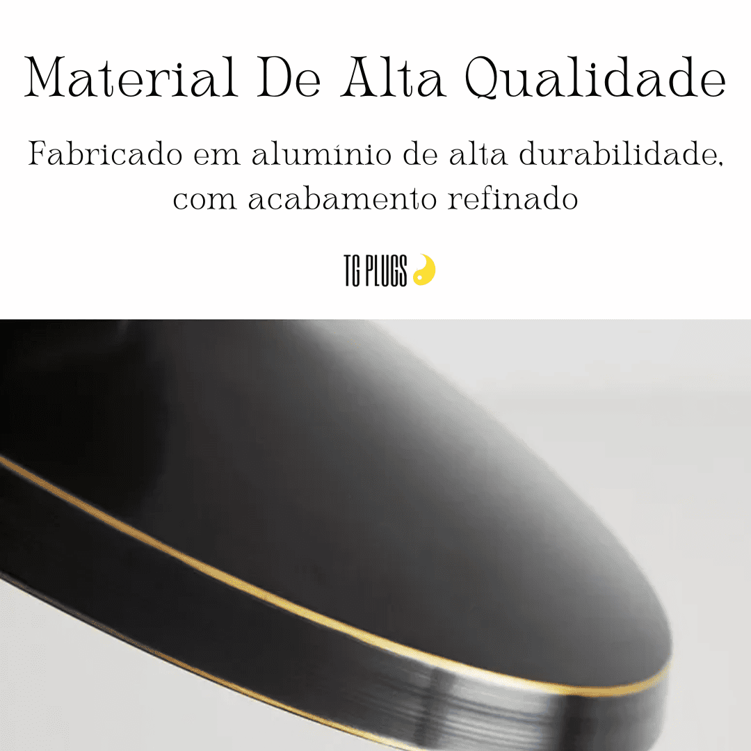 Plafon de Sobrepor Flexível em Alumínio - Elegant TG