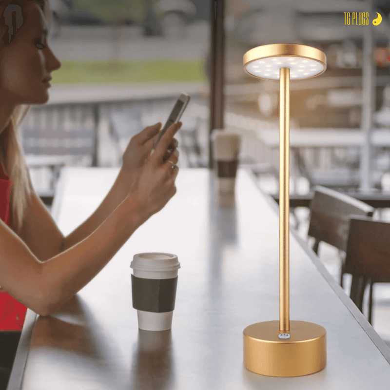 Luminária de Mesa Led Sem Fio com Proteção Para os Olhos