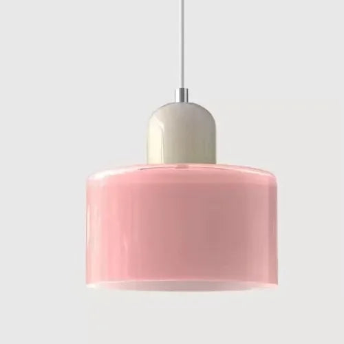 Pendente de Vidro Bicolor para Sala e Cozinha Vitra TG