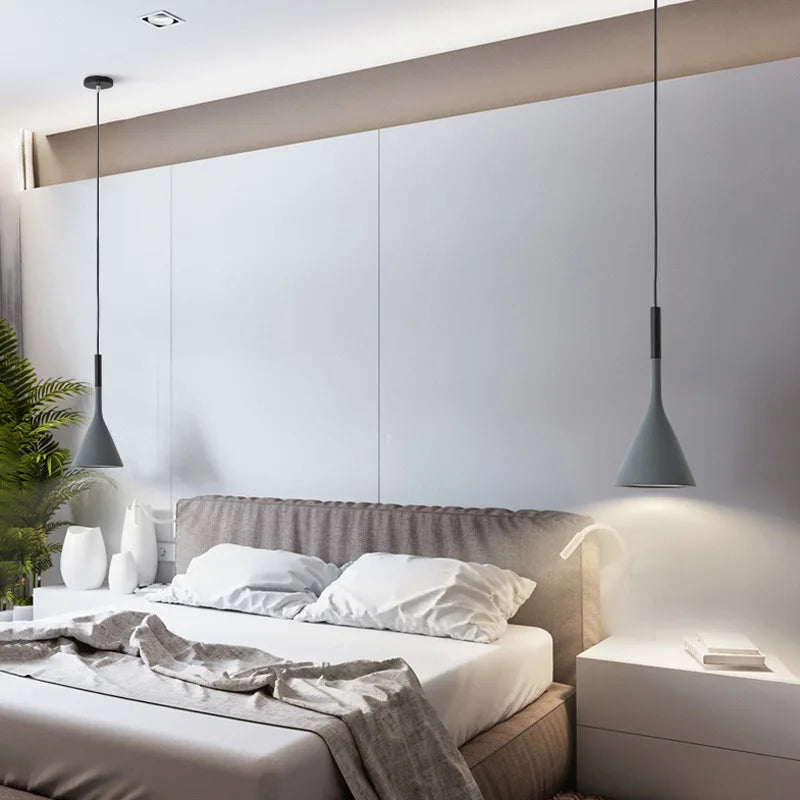 Pendente Para Quarto e Sala Em Alumínio TG