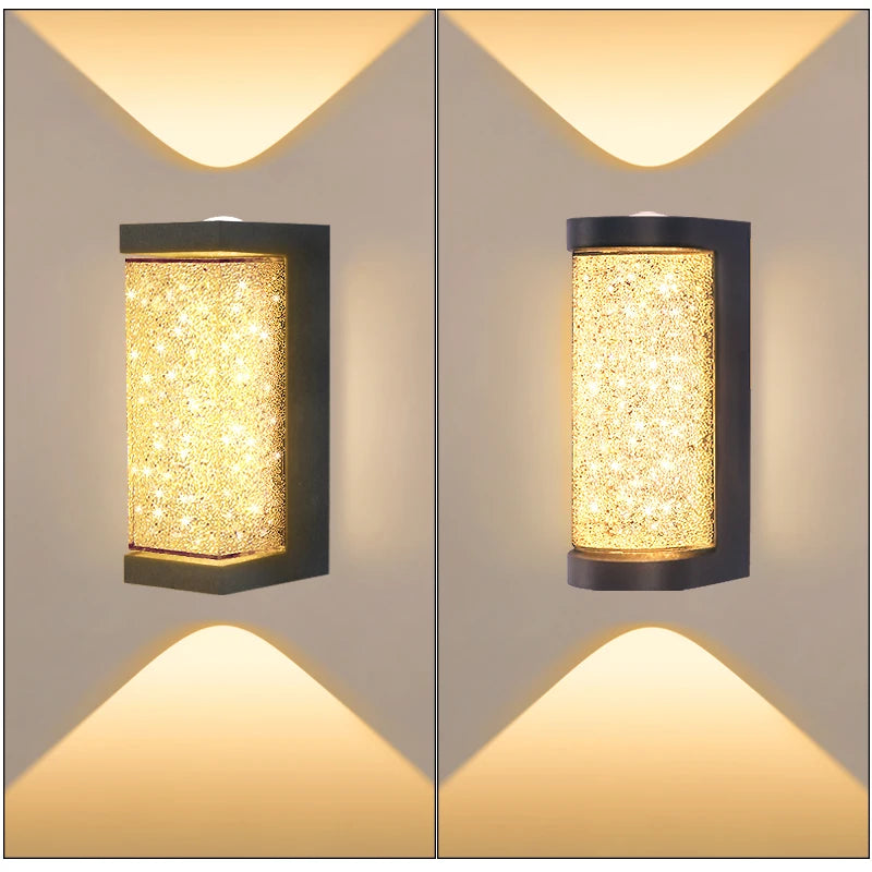 Arandela externa Impermeável Decorativa Star TG