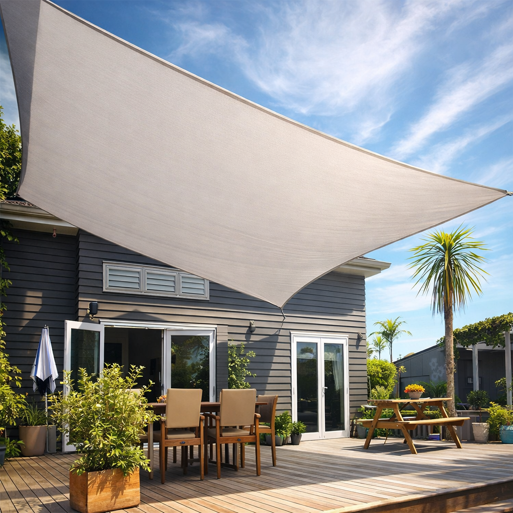 Toldo Portátil Impermeável Flexível e Resistente Com Proteção UV