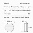 Arandela de Parede Interna Contemporânea Jelly TG