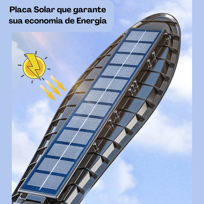 Luminaria Solar Externa Com Controle Remoto - TG Plugs 