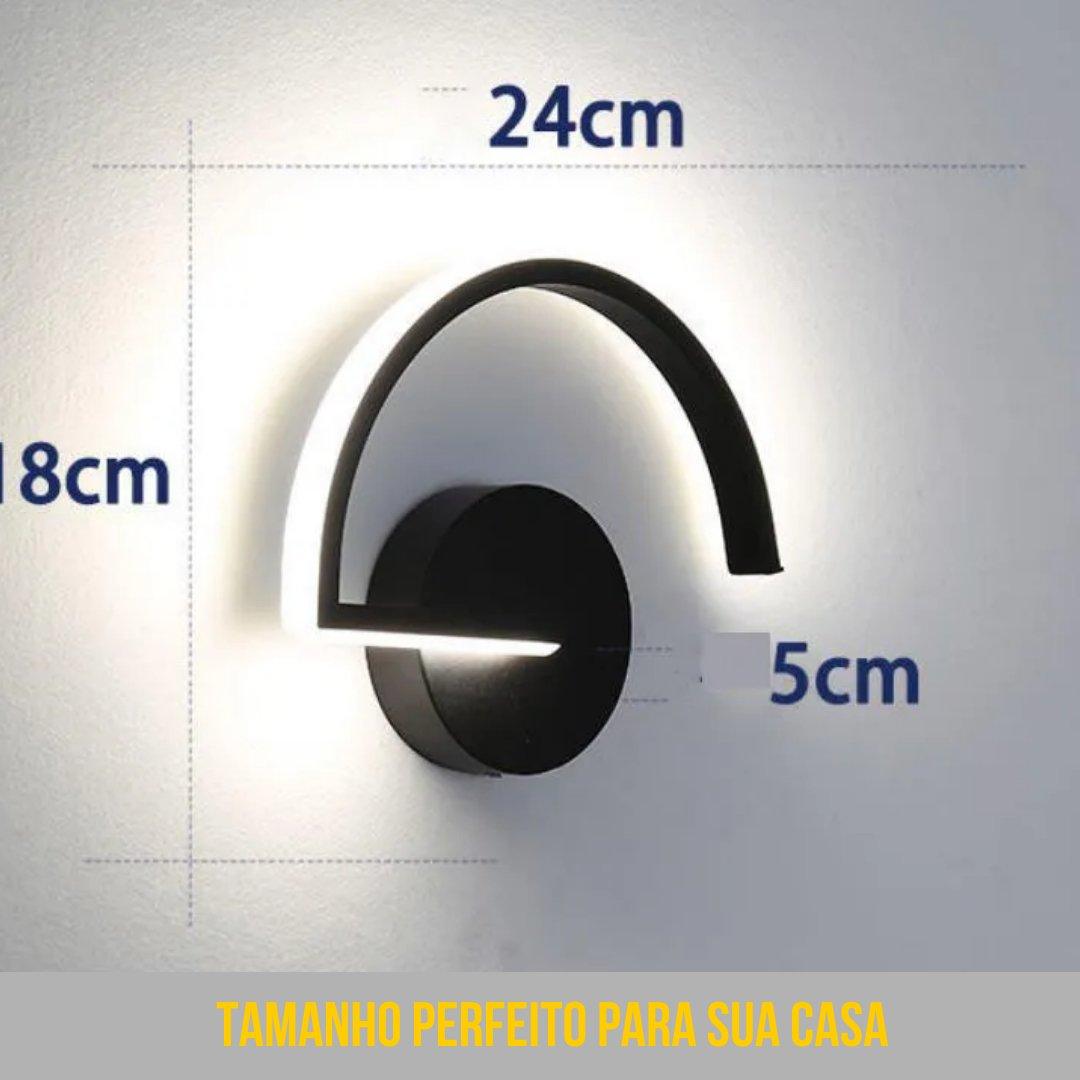Luminária de parede minimalista moderna - TG Plugs